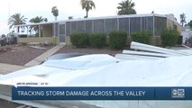 Tracking storm damage across the Valley