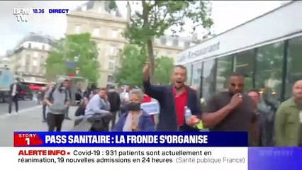 Une équipe de BFMTV chassée de la manifestation des antivaccins contre le Covid-19 à Paris : « Cassez-vous ! » - VIDEO