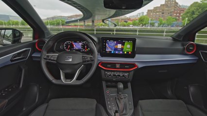 The new SEAT Ibiza FR Interior Design in Desire Red