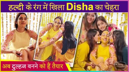 Disha Parmar Haldi Ceremony Pictures Out l #TheDishHulWedding