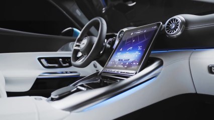 नई मर्सिडीज-एएमजी SL . के इंटीरियर में विशेष अंतर्दृष्टि