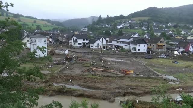 Las fuertes precipitaciones dejan enormes pérdidas en el oeste de Alemania