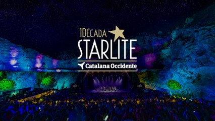 Juan Peña actúa sobre el escenario de Starlite de Marbella