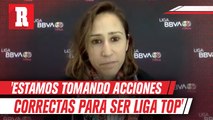 Mariana Gutiérrez Directora de la liga MX femenil: 'Estamos tomando acciones correctas para ser liga top'