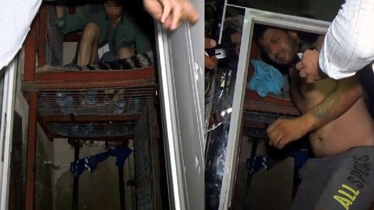 Kafesten çıkarılmışlardı… Kendi rızalarıyla girdiklerini söylediler