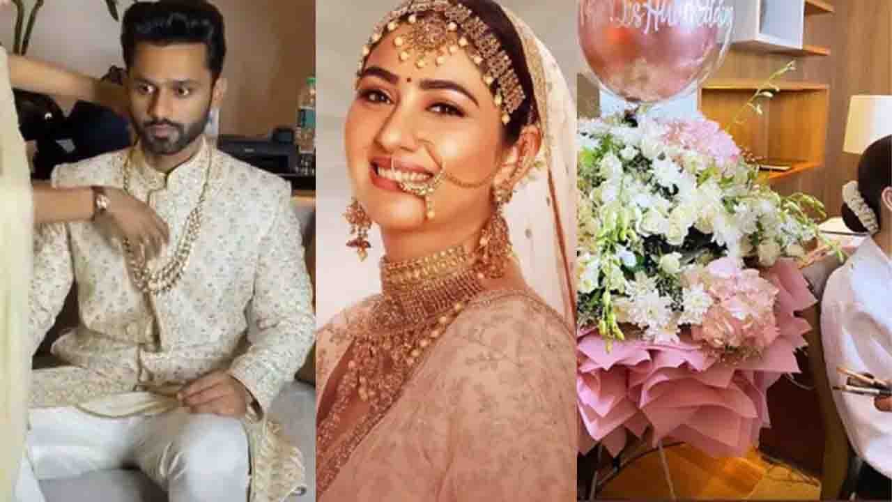 Rahul Vaidya से शादी के लिए Disha Parmar हुई तैयार, Makeup room से leak हुई photo | FilmiBeat