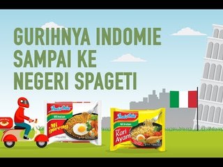 Gurihnya Indomie Sampai ke Negeri Spageti