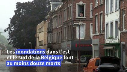 Belgique: inondations meurtrières dans l'est et le sud du pays