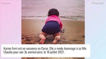 Karine Ferri : Sa fille Claudia a 3 ans, rare photo de sa princesse pour l'occasion
