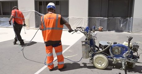Lyon : mise en place d'une peinture anti-chaleur révolutionnaire sur les trottoirs de la ville