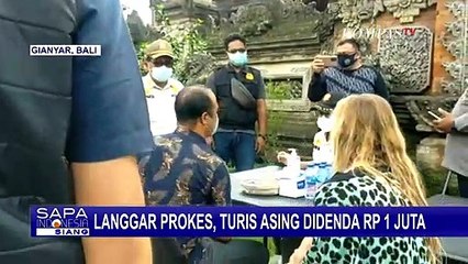 Langgar Protokol Kesehatan, Turis Asing di Ubud Didenda Rp 1 Juta