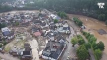 Inondations en Allemagne: ces images aériennes montrent la ville de Schuld complètement dévastée