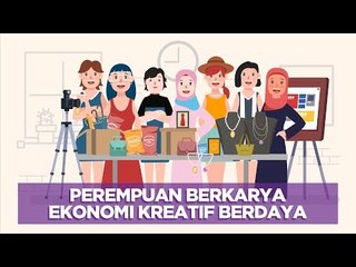 Perempuan Berkarya Ekonomi Kreatif Berdaya