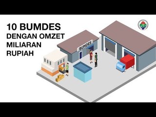 10 BUMDes dengan Omzet Miliaran Rupiah
