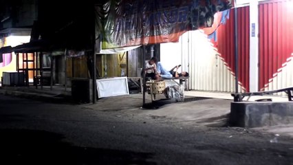 Scaring people prank