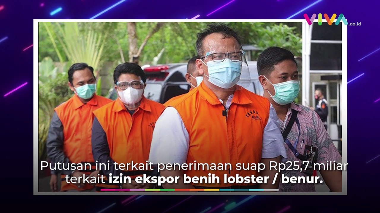 Edhy Prabowo Dipenjara 5 Tahun Kasus Korupsi Benih Lobster