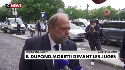 Eric Dupond-Moretti se dit «serein et déterminé»