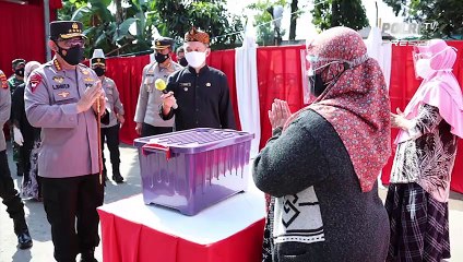 Kapolri Beri Bantuan ke Bandung