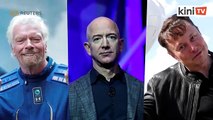 Bezos, Branson, Musk- Siapa akan menang perlumbaan ke angkasa