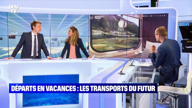 Départs en vacances : les transports du futur - 16/07