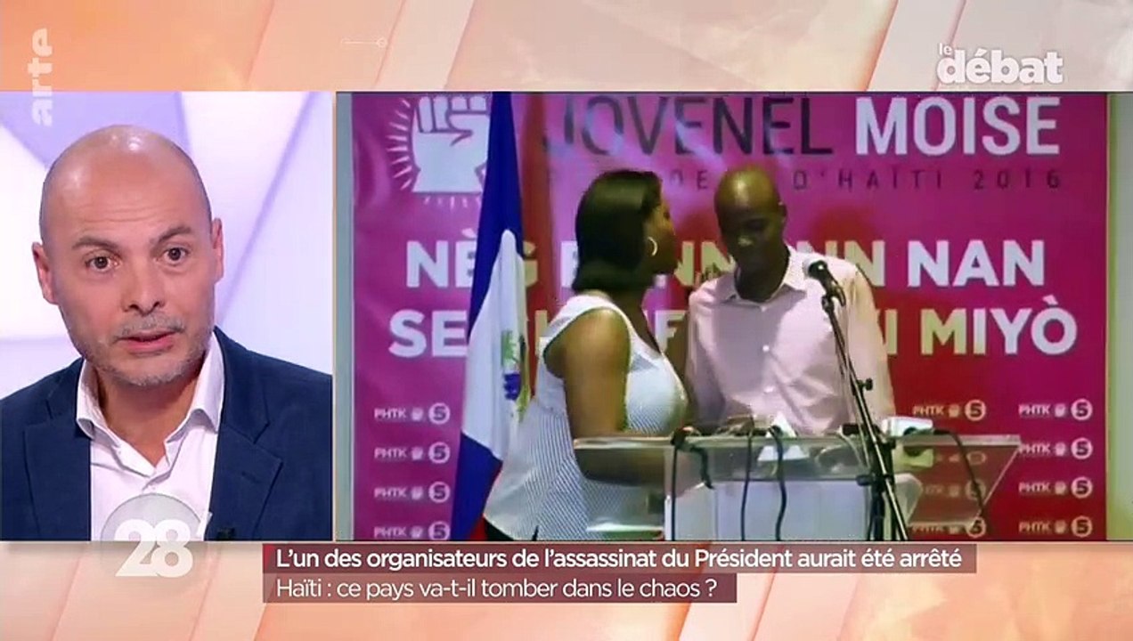 Haïti ce pays va-t-il tomber dans le chaos - 28 Minutes (12-07-2021)_Arte_2021_07_12_20_50