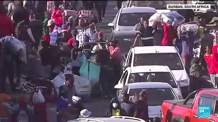 South Africa's Ramaphosa says unrest was instigated