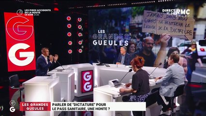 Parler de dictature pour le pass sanitaire, une honte ? - 16/07