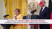 Merkel e Biden rilanciano alleanza Usa-Germania