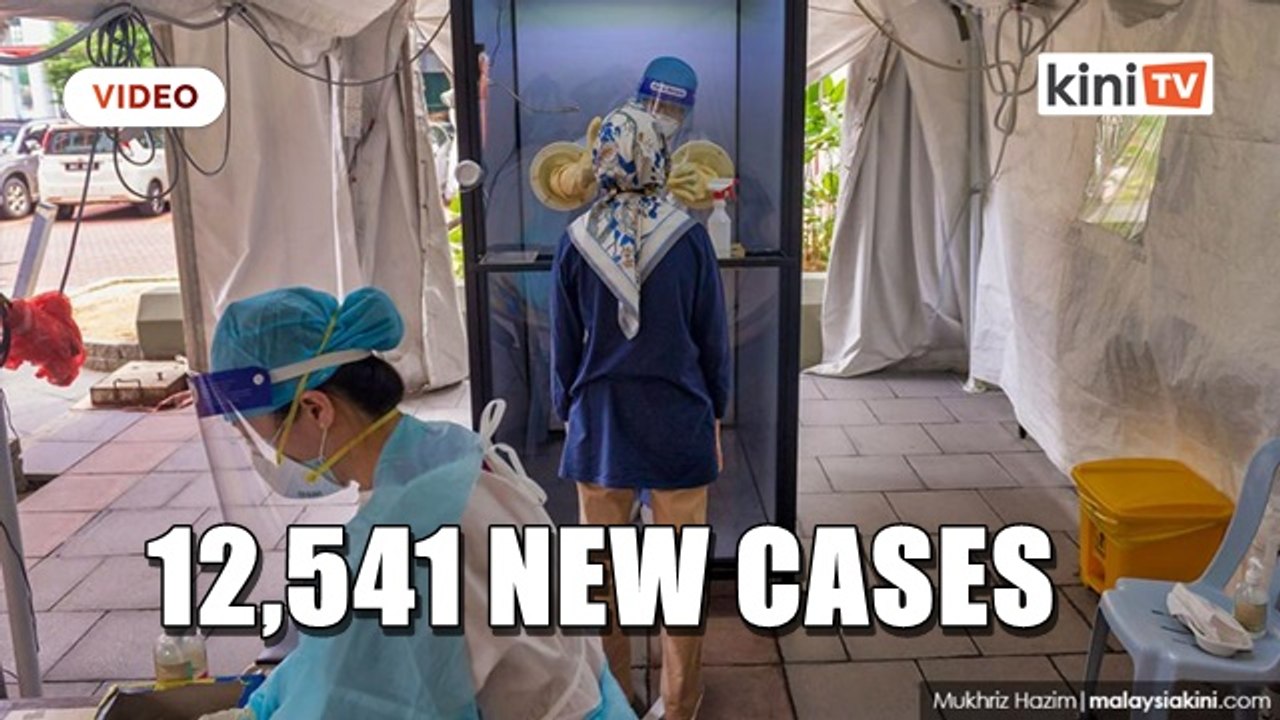 Malaysia records 12,541 new cases of Covid-19