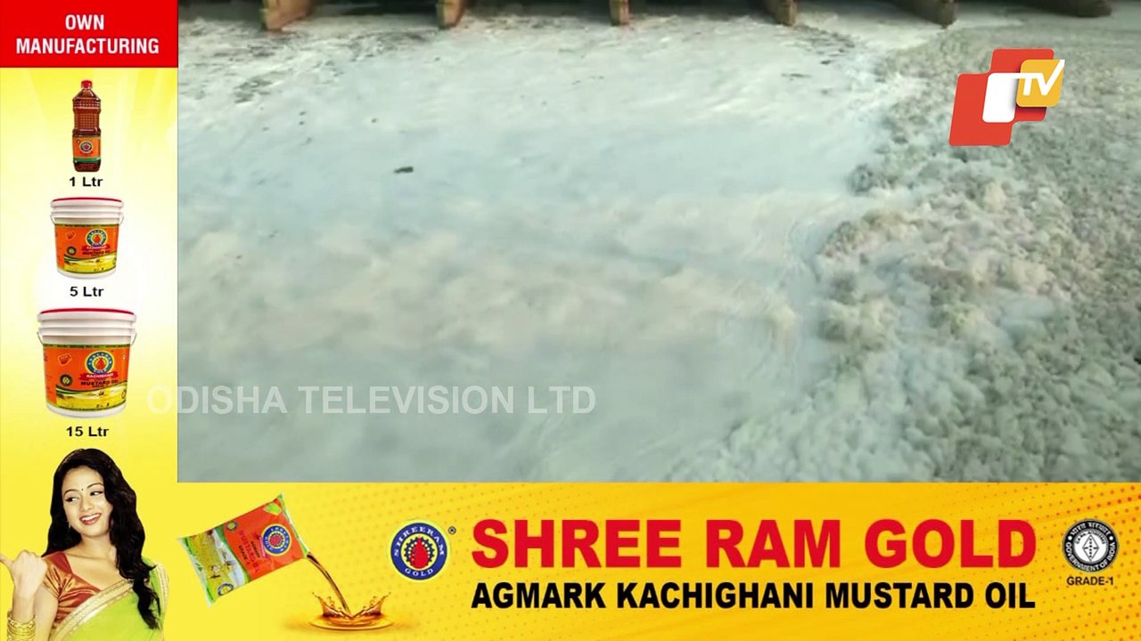 Toxic Foam In River Yamuna In Delhi