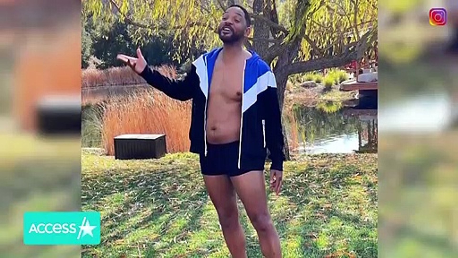 Will Smith Rocks Gray Hair