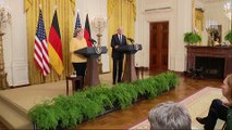 Joe Biden bids Angela Merkel farewell as he hosts the German chancellor for the final time