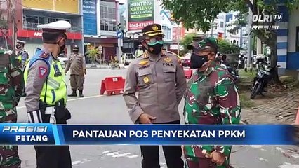 Pangdam VI Mulawarman Tinjau PPKM Darurat di Kota Balikpapan