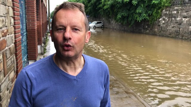 Inondation: témoignage à Angleur