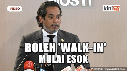 Download Video: Warga emas Lembah Klang boleh terima vaksin tanpa temu janji mulai esok