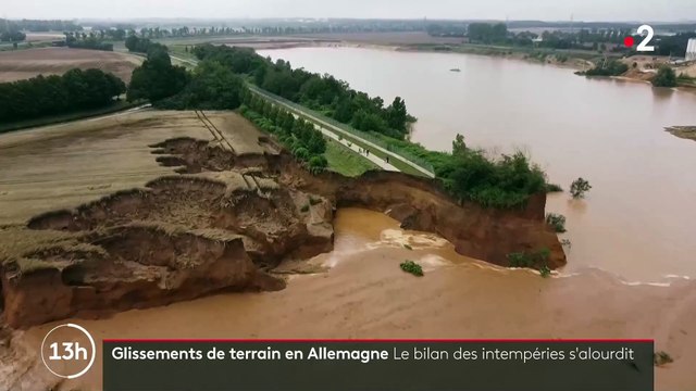 Intempéries en Allemagne: Regardez les images impressionnantes de l’énorme glissement de terrain près de Cologne - Plusieurs personnes sont décédées et d’autres portées disparues - VIDEO