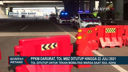 Tol MBZ Tutup Untuk Tekan Mobilitas Warga Saat Idul Adha