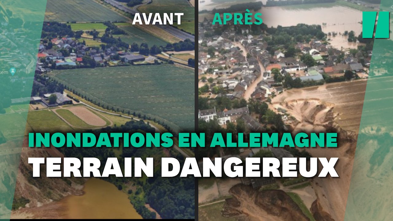 Inondations en Allemagne: des victimes et disparus après un glissement de terrain