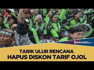 Tarik Ulur Rencana Hapus Diskon Tarif Ojol | Katadata Indonesia