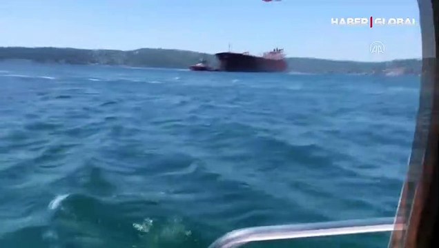 İstanbul Boğazı'nda tanker arızası! Kıyı Emniyeti Genel Müdürlüğü ekipleri müdahale etti