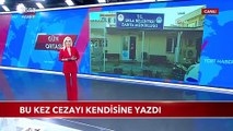 Bu Kez Cezayı Kendisine Yazdı