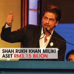 Shah Rukh Khan miliki aset RM3.15 bilion