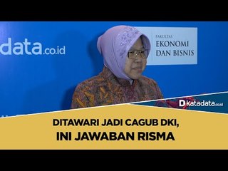 Ditawari Jadi Cagub DKI, ini Jawaban Risma | Katadata Indonesia