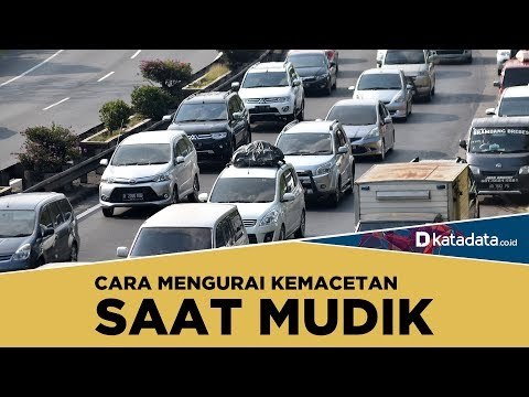 Cara Mengurai Kemacetan Mudik Lebaran 2019 | Katadata Indonesia