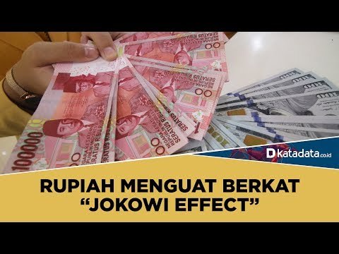 Rupiah Menguat Berkat Jokowi Effect | Katadata Indonesia
