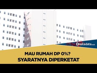 Mau Rumah DP 0%?  Syaratnya Diperketat | Katadata Indonesia