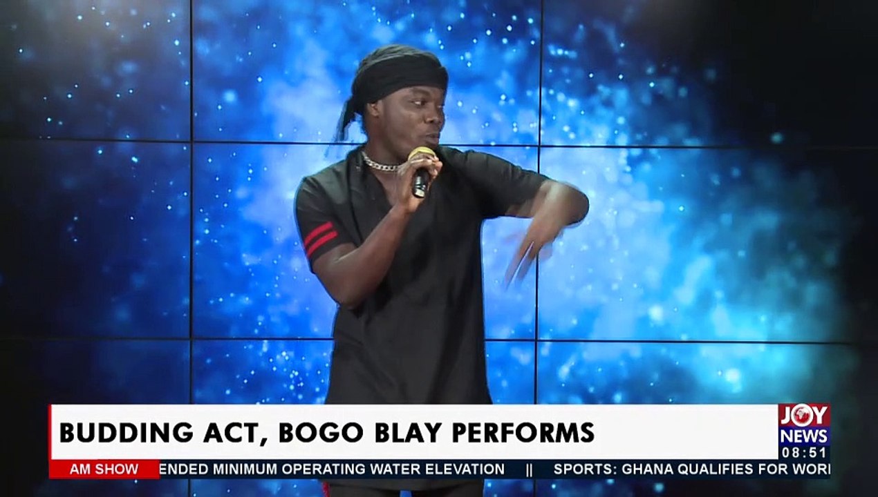 Budding Act, Bogo Blay performs on AM Show - AM Showbiz (16-7-21)
