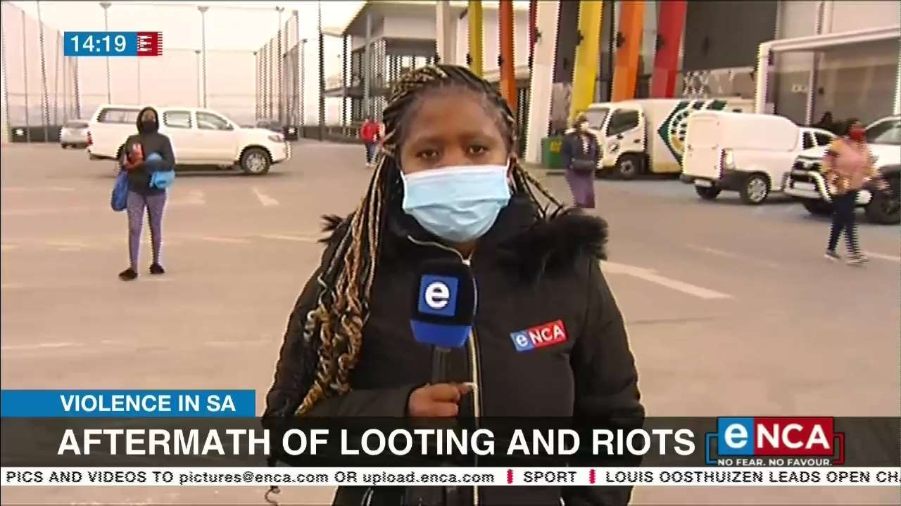 Paul Mashatile says looting not result of factional battles