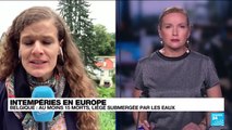 Intempéries en Europe : au moins 18 morts en Belgique