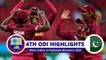 West Indies Women vs Pakistan Women 4th odi highlights 2021 | wi w vs pak w odi highlights 2021
